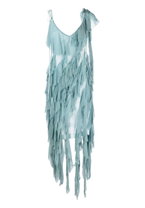 slip dress with ruffles DRIES VAN NOTEN | Dress | DAYLIN6473506
